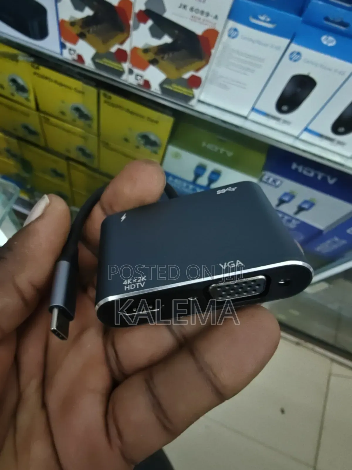 Usb-C to Hub Pd Hdtv+Vga+Usb