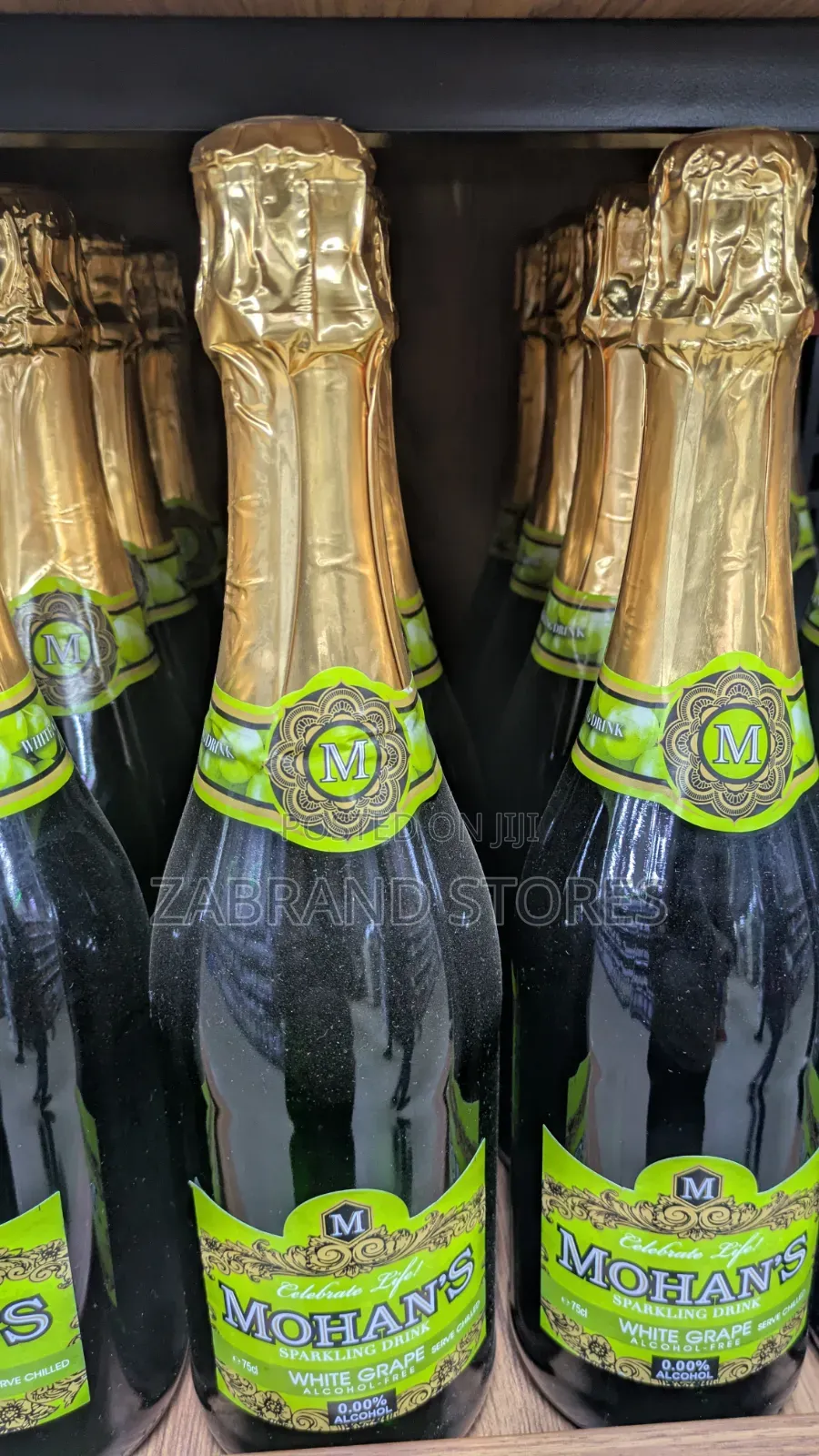 Mohan's White Grape Sparkling Drink