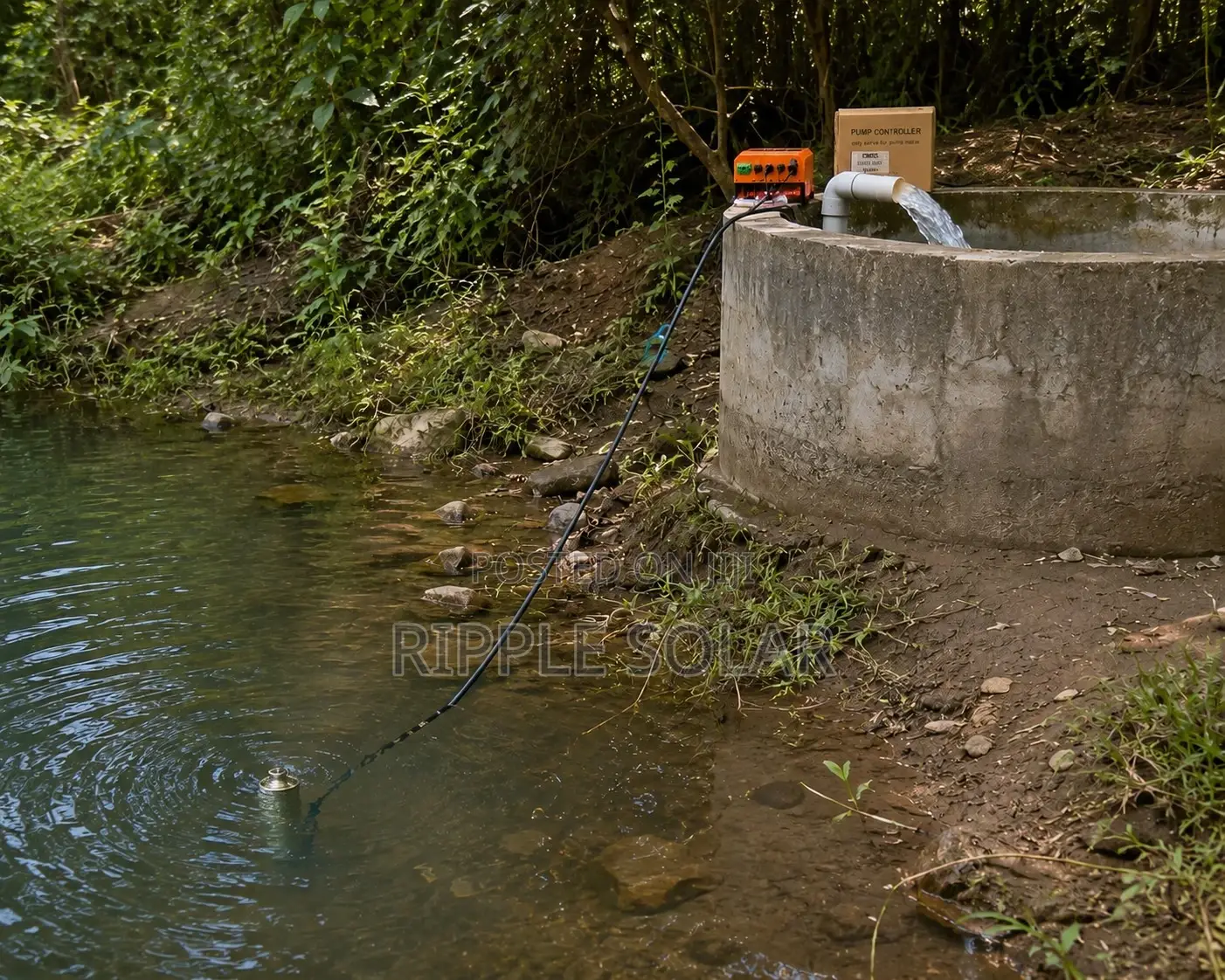Solar Water Pump 900w 140m Deep Well Borehole 72v