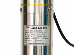 Solar Water Pump 900w 140m Deep Well Borehole 72v