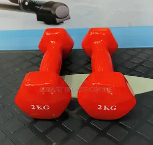 2kg Vinyl-Coated Dumbbells