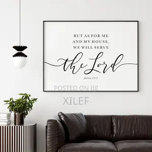 1-Piece Christian Wall Art With Bible Verse