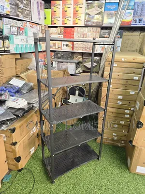 A 5 Layer Foldable Kitchen Storage Rack, Kitchen Rack