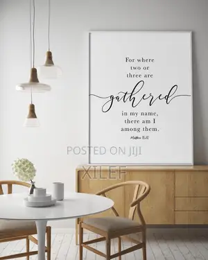 1-Piece Christian Home Décor | Bible Verse Wall Art