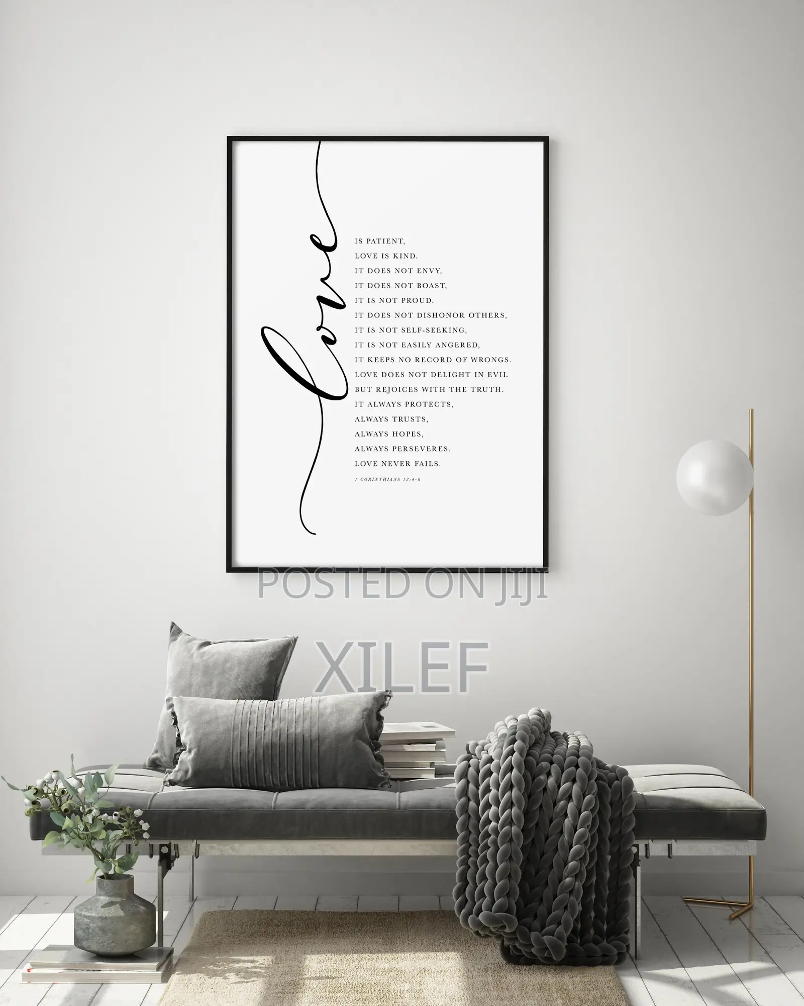 1-Piece Christian Home Décor | Bible Verse Wall Art