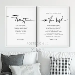 2-Piece Christian Wall Art Pieces | Duo Set