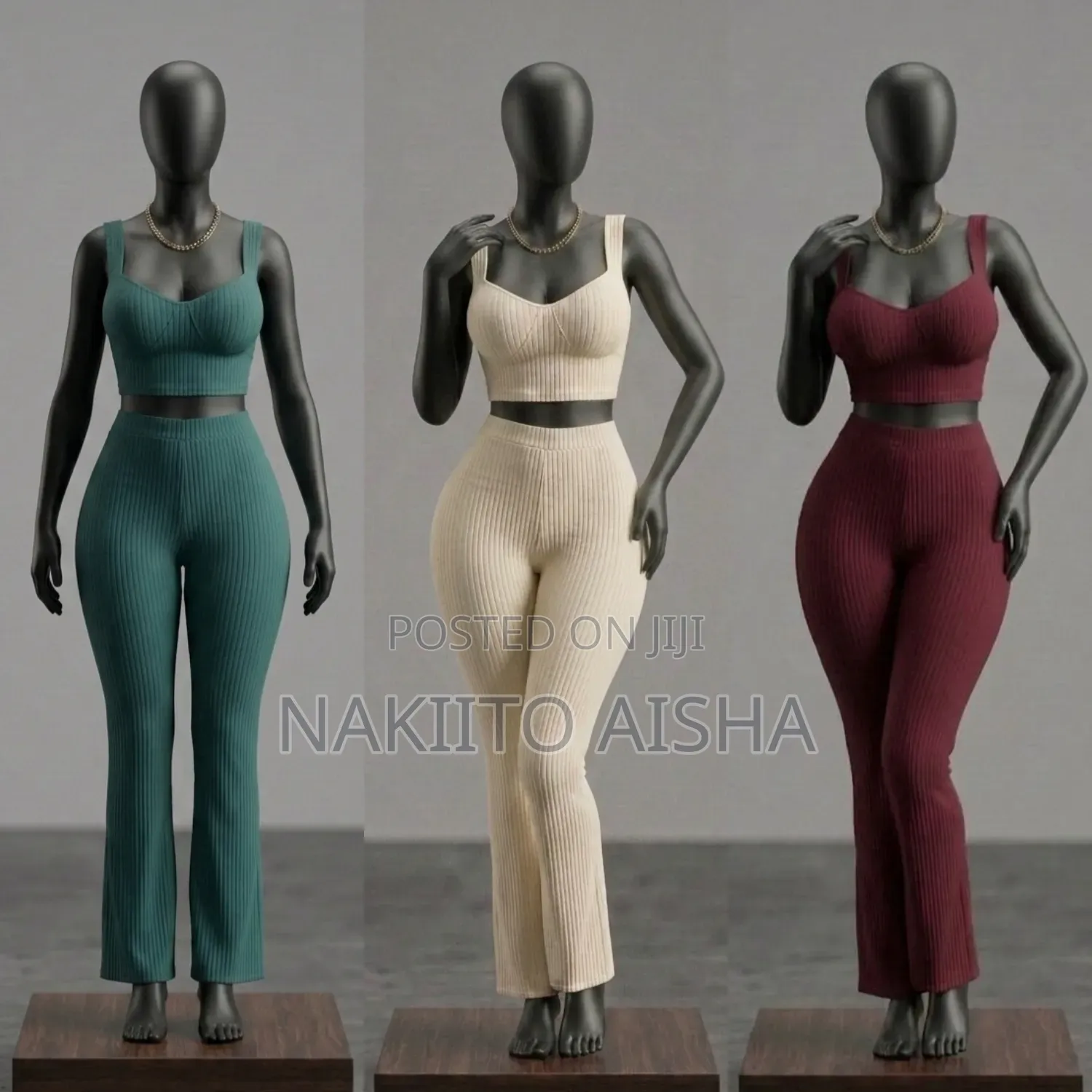 Ribbed Knit Two Piece