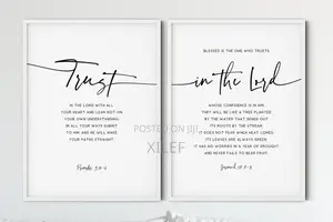 2-Piece Christian Wall Art Pieces | Duo Set