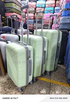 Original Plastic Suitcases in Full Sets