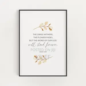 1-Piece Scripture Décor | Christian Wall Art Pieces