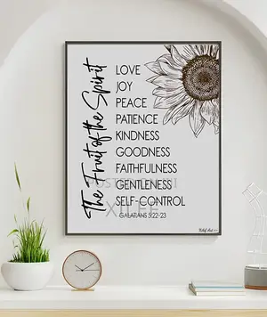 1-Piece Scripture Décor | Christian Wall Art Pieces