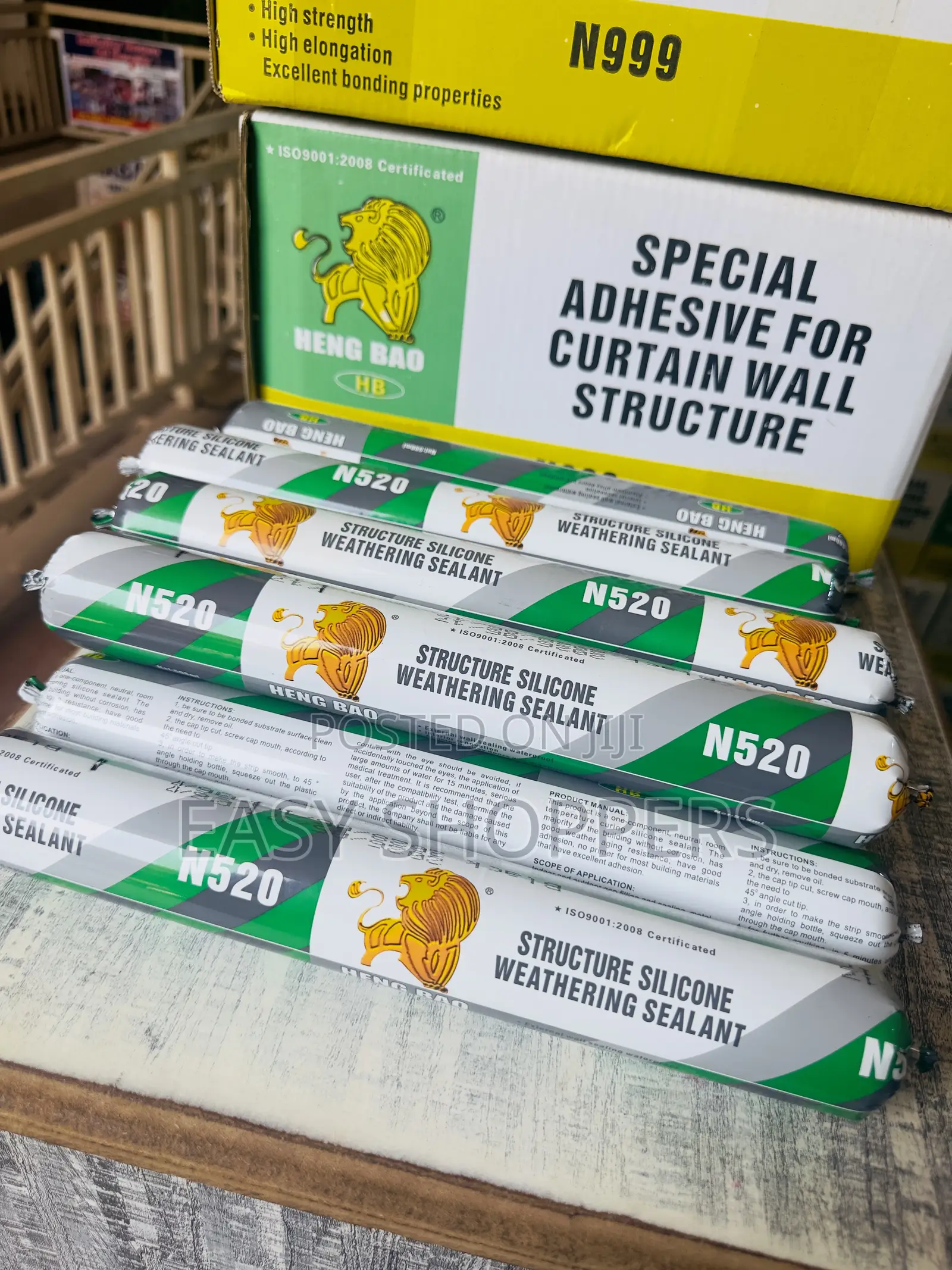 Structural Silicone Weathering Sealant (N520) for Industrial