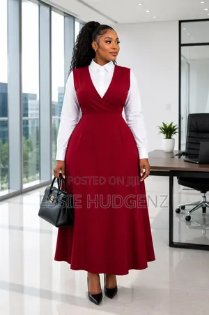 Pinafore for Ladies With a White Shirt