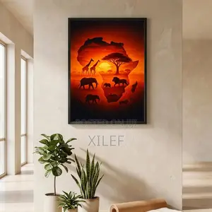 African Themed Wall Art Pieces — For Your Home, Airbnb, Hotel