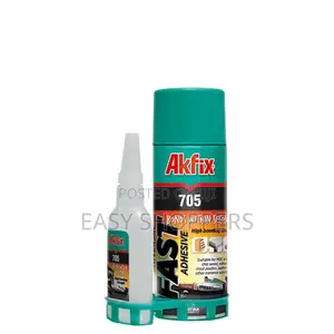 Akfix 705 Universal Fast Adhesive Glue Set for Rapid Bonding in Second