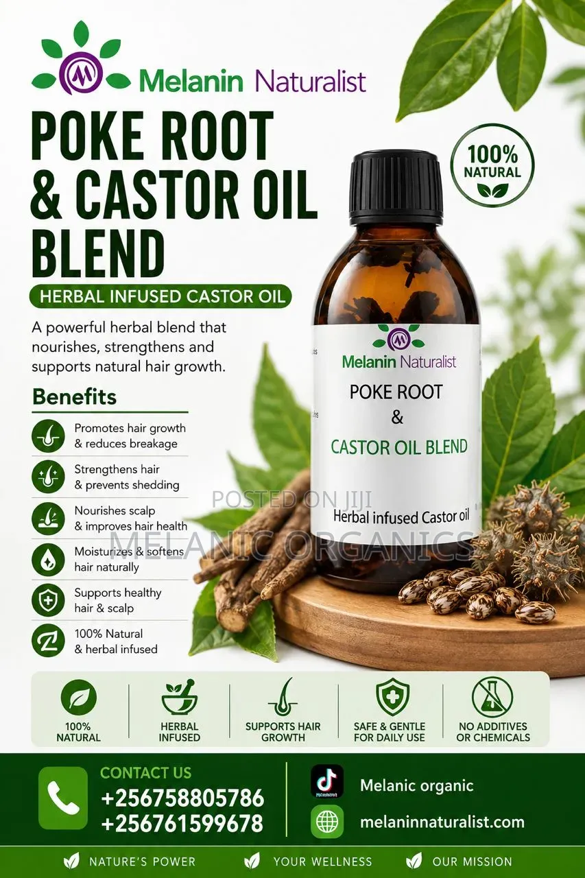 Pokeroot Castor Oil 200ml