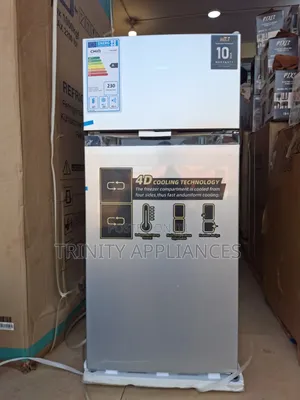 Chiq 150 Litres Double Door Refrigerator- Grey
