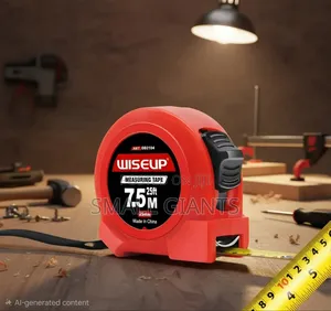 Wiseup Measuring Steel Tape 7.5mx25mm