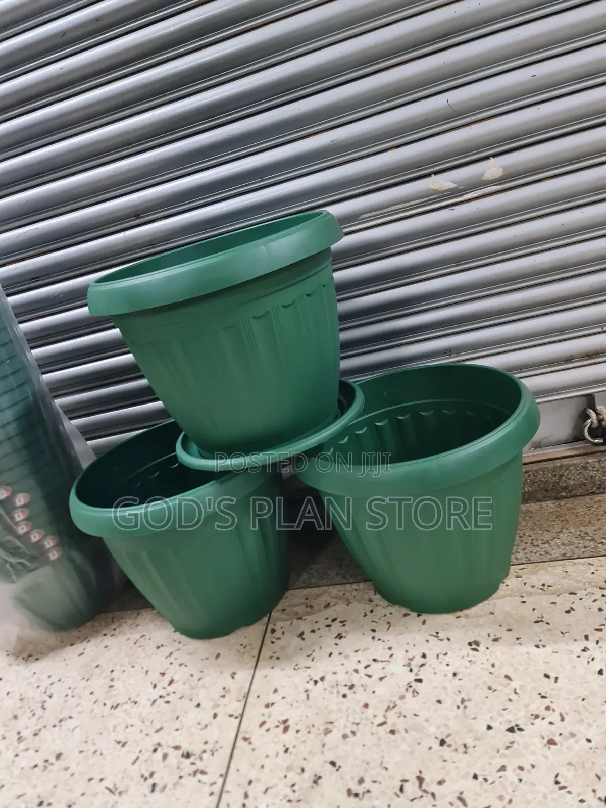 3pcs Xl Plastic Flower Pots Plastic Flower Pots