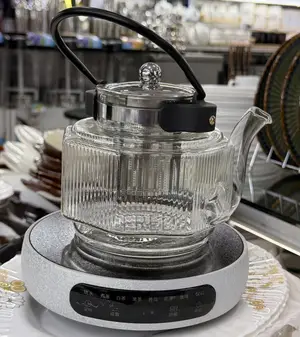 High-Borosilicate Glass Teapot
