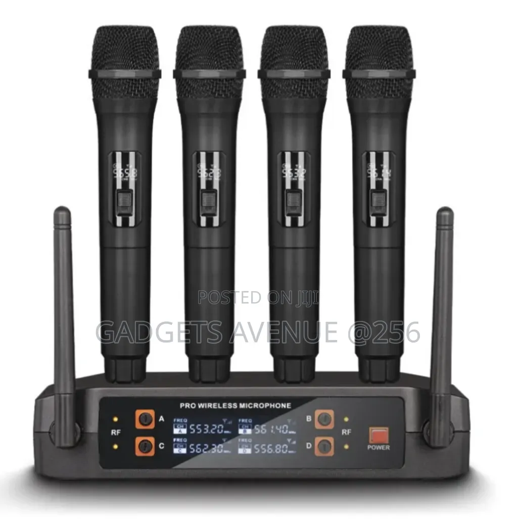 4-Channel Professional Wireless Microp