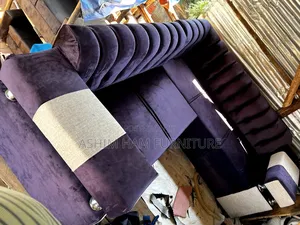 5 Seater Sofa in Maroon Colour