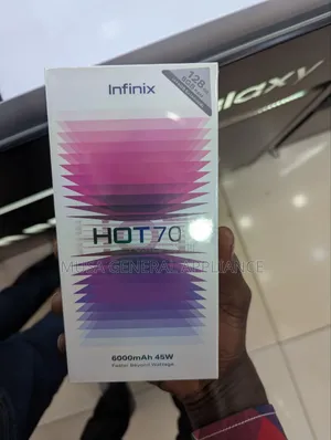 New Infinix Hot 70 128 GB Orange