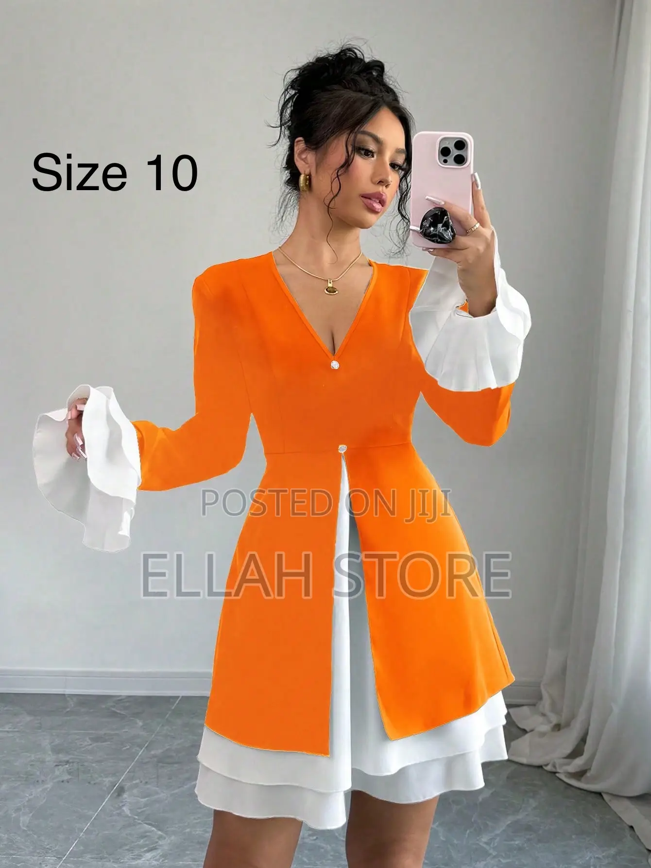 Orange Dress Size 10-11