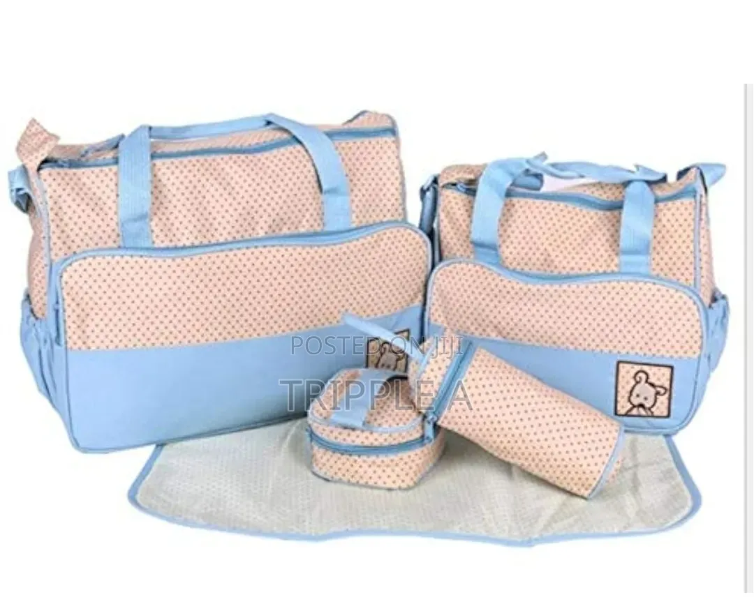 5pcs / Set High Quality Tote Diaper Bag