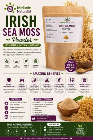 Seamoss Powder .