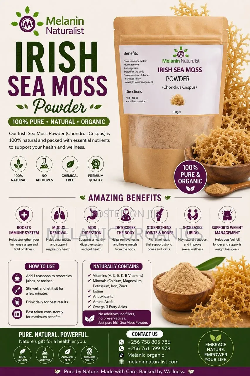Seamoss Powder .