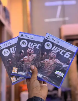 Ufc 6 Ps5 Disc: Fight Like Kampala Kifeesi but Safely in the Parlor.