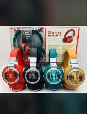 JBL J-661 Wireless on-Ear Headphones, Featuring a Lightweight, .