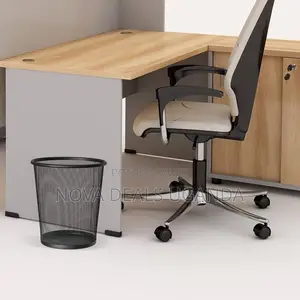 Multi-purpose Mesh-wire Circular Trash Dust Bin