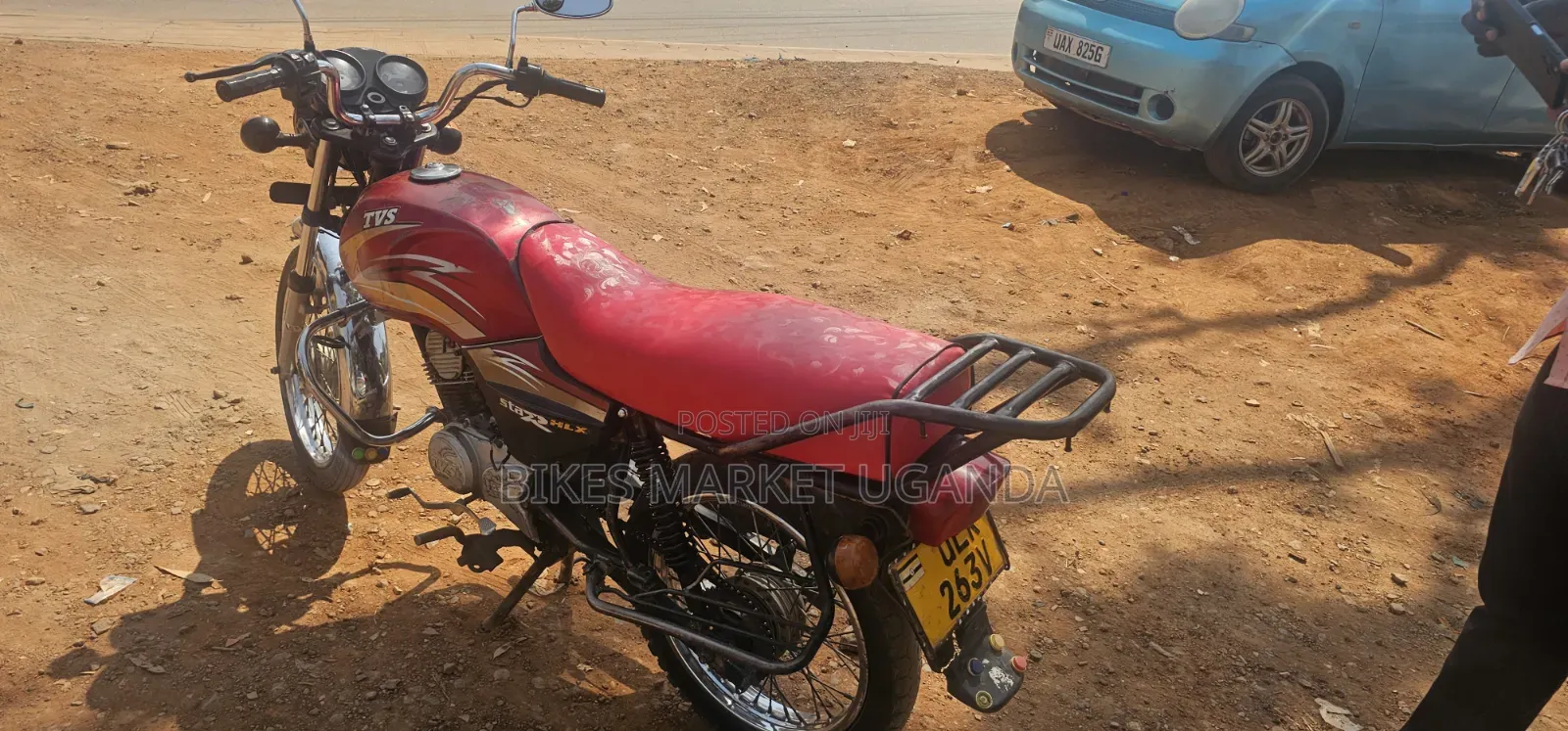 TVS XL 100 2018 Red