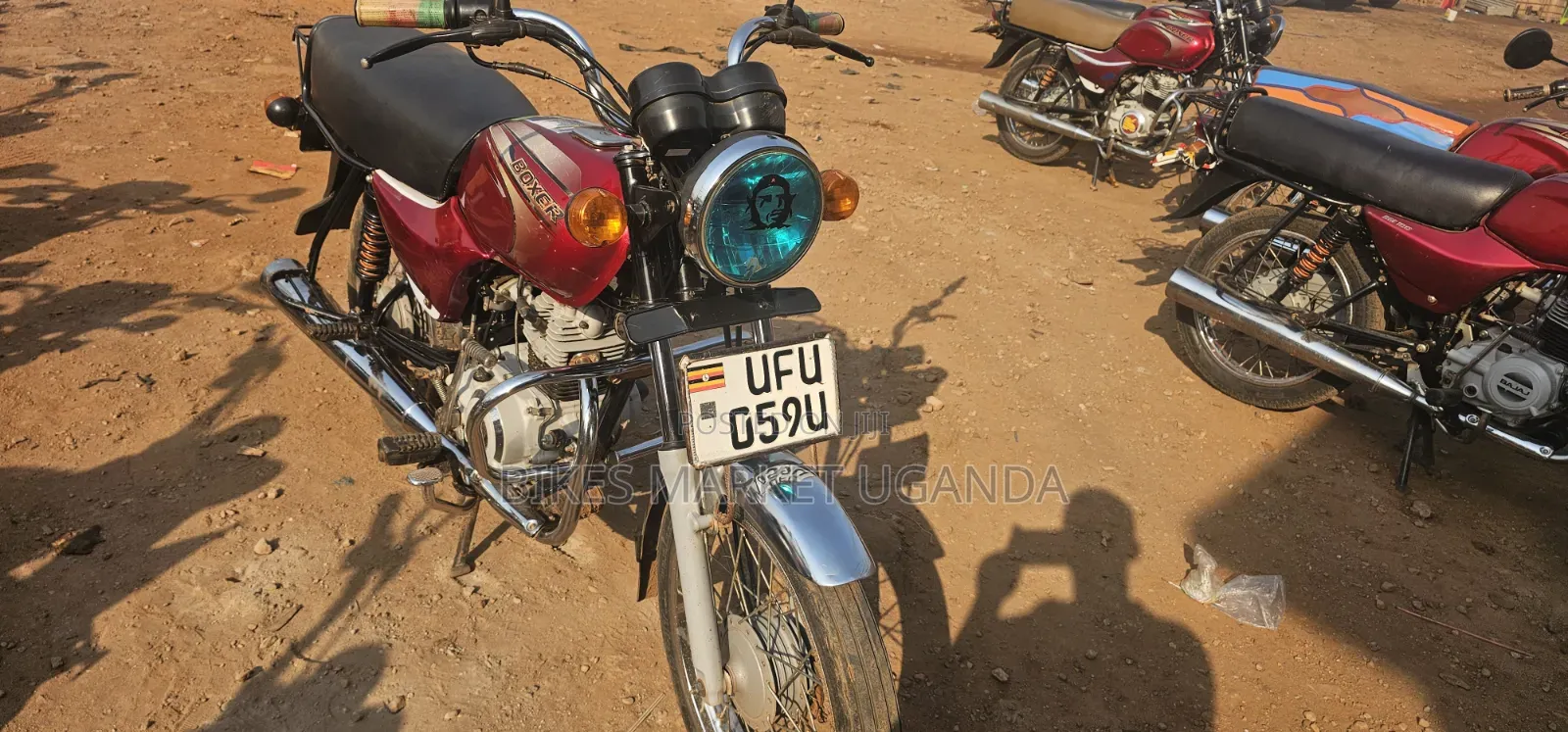 Bajaj Boxer 2024 Red
