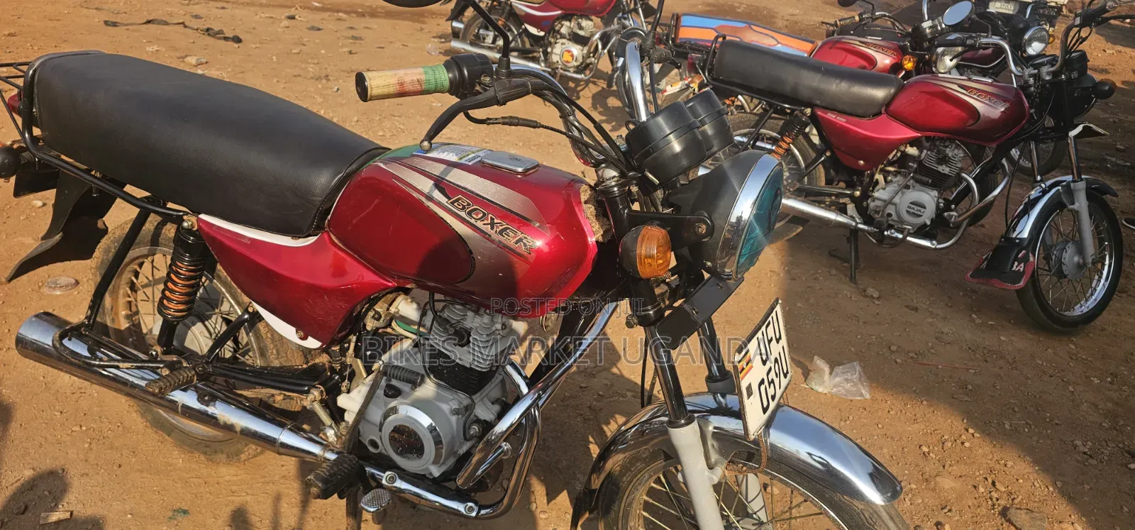 Bajaj Boxer 2024 Red