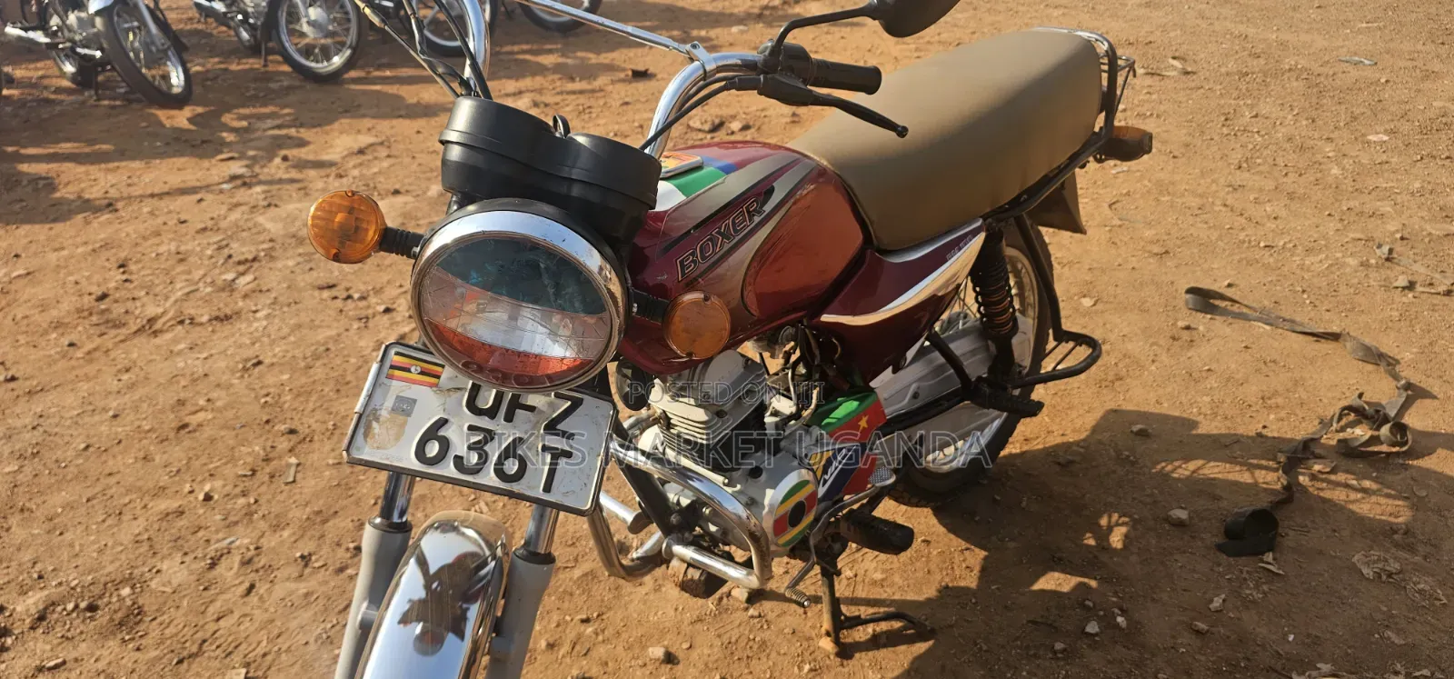 Bajaj Boxer 2024 Red