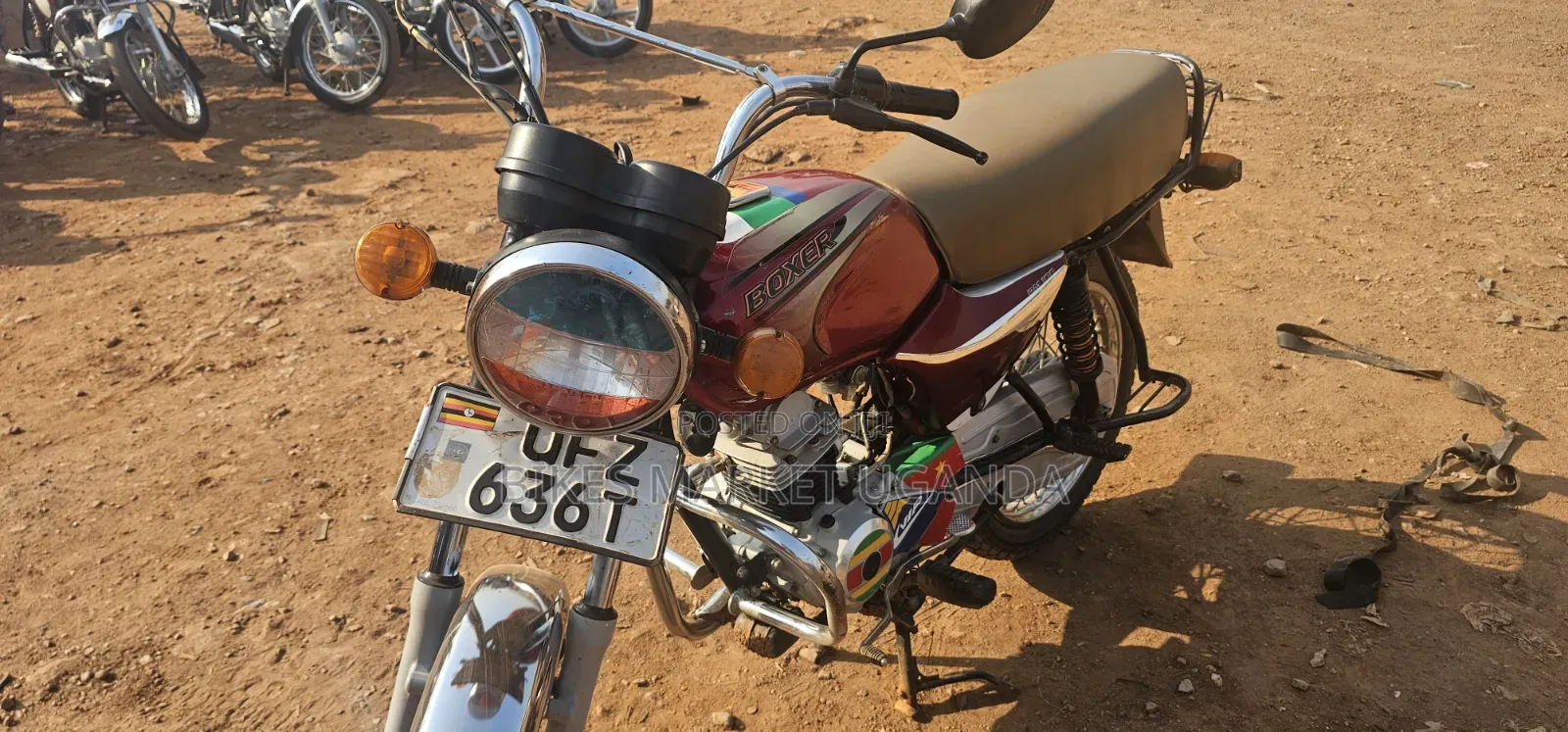 Bajaj Boxer 2024 Red