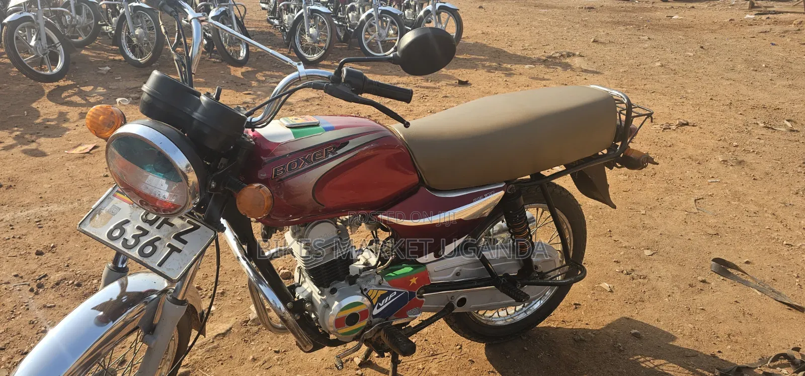 Bajaj Boxer 2024 Red