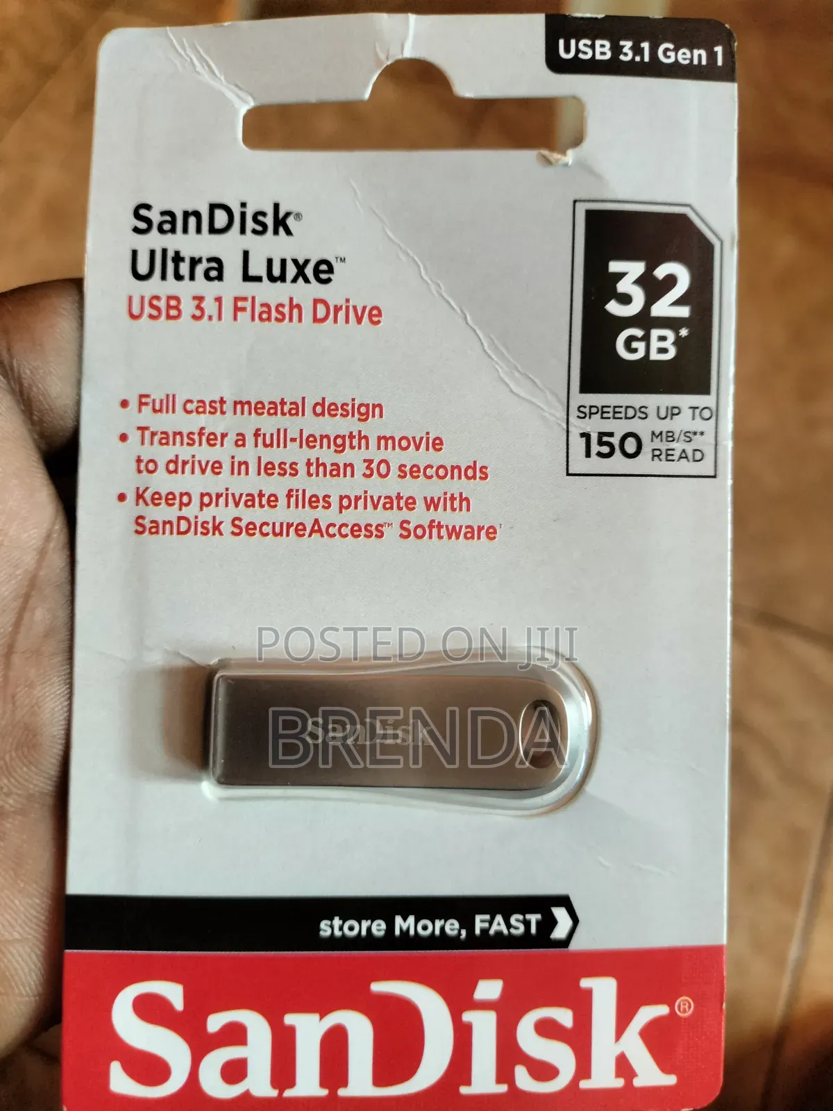 Brand New Original Sandisk 32gb Flash Disk or Drive