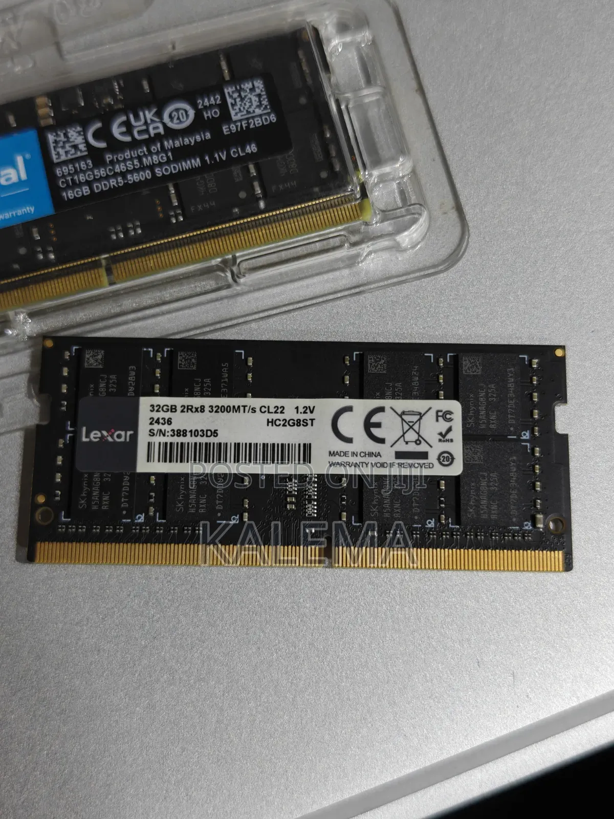 32gb Ram Ddr4 for Laptops