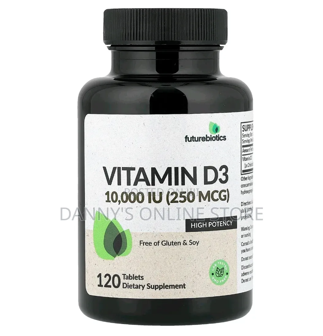 Futurebiotics, Vitamin D3 10000 Iu, 120 Tablets