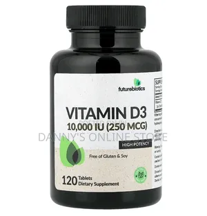 Futurebiotics, Vitamin D3 10000 Iu, 120 Tablets