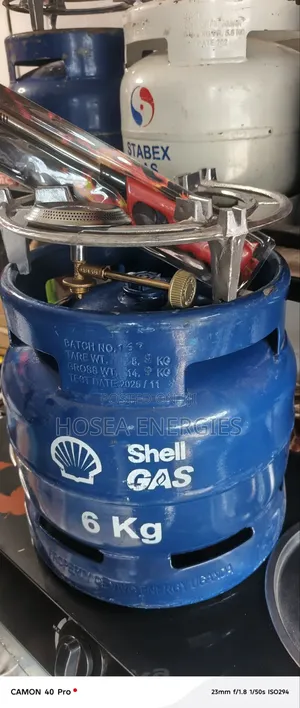 Shell Gas 6kg Fullset With Free Gas Lighter