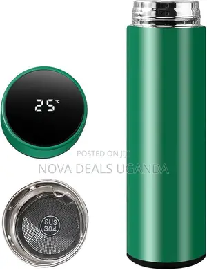 Smart Water Bottle, Stainless Steel Vacuum Flask With Smart LCD Touch