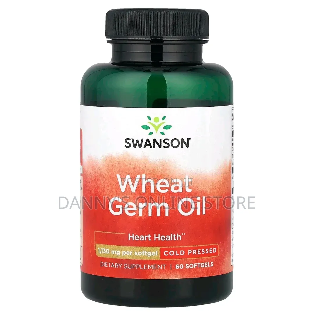 Wheat Germ Oil, Cold Pressed, 1130mg, 60 Softgels