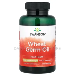 Wheat Germ Oil, Cold Pressed, 1130mg, 60 Softgels