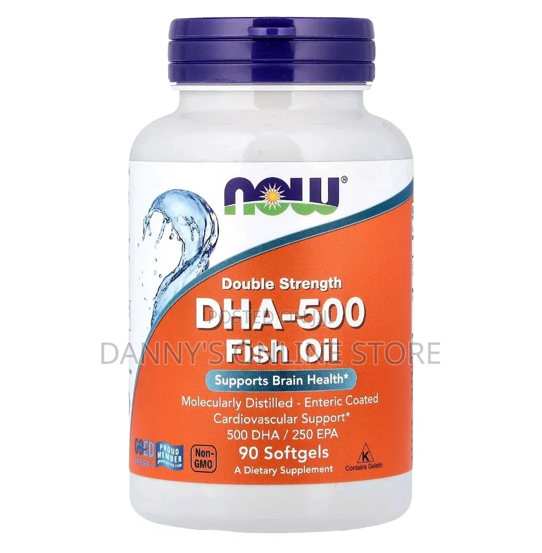 Dha-500 Fish Oil, 90 Softgels