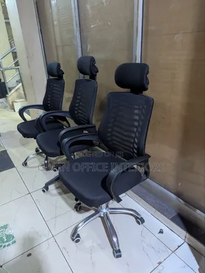 Mesh Back Headrest Office Chairs, Price for Each Piece